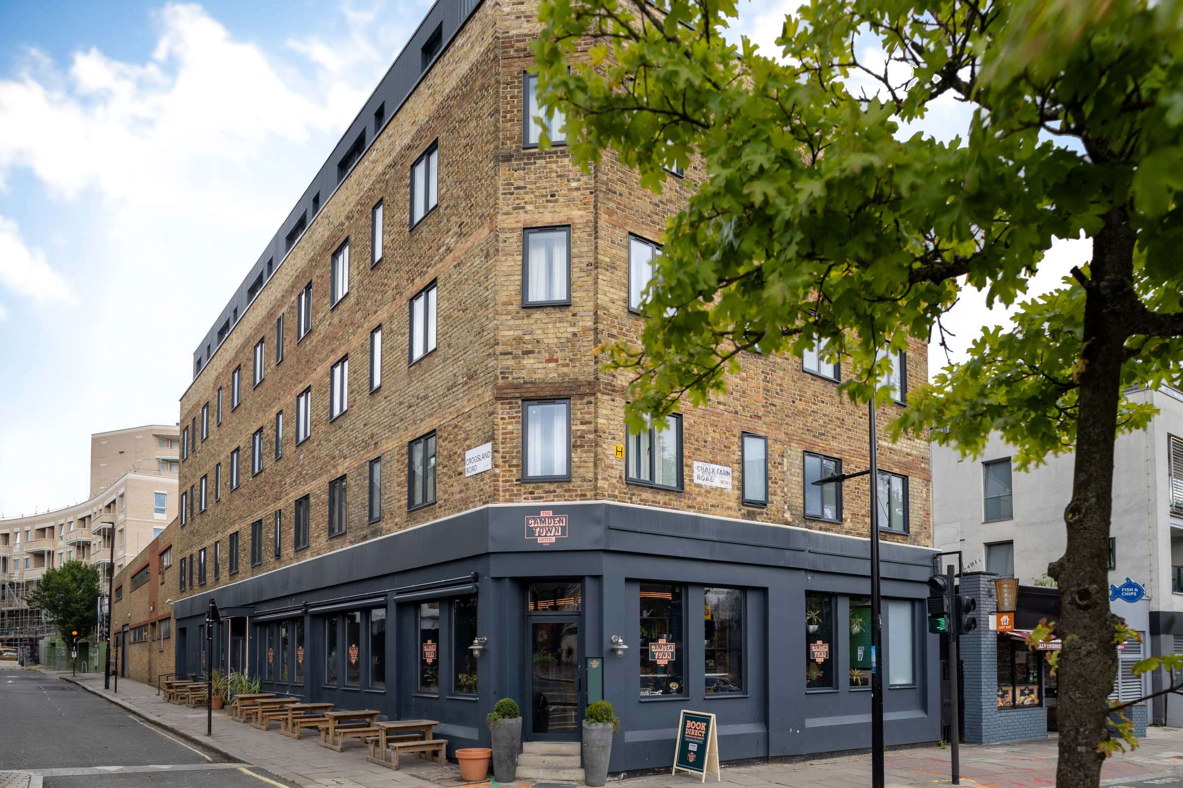 Camden Town Hotel Exterior Shot